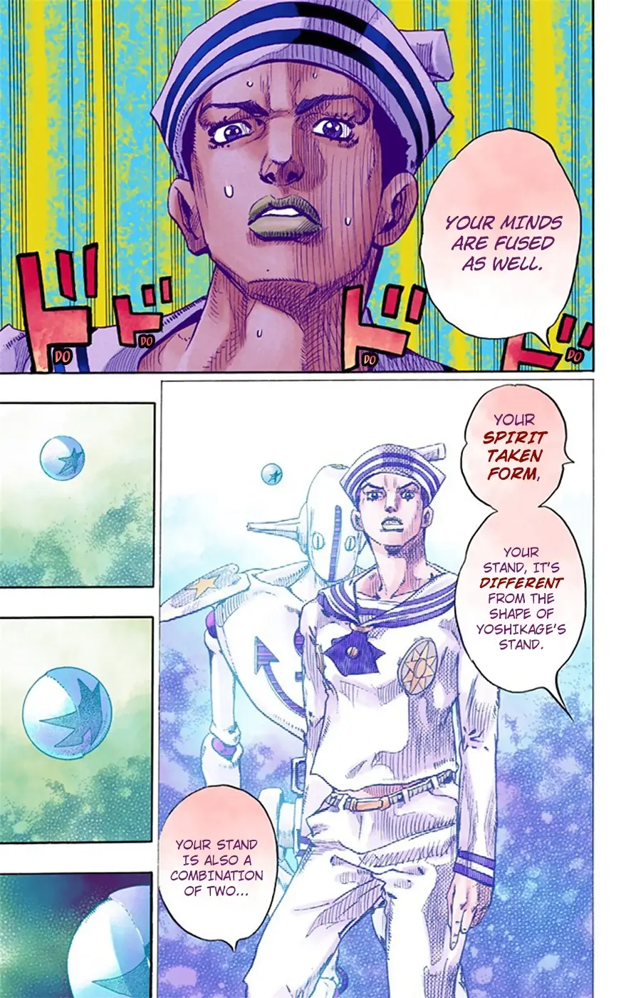 JoJo's Bizarre Adventure, Part 8: JoJolion Colored Manga, chapter 17, page 31