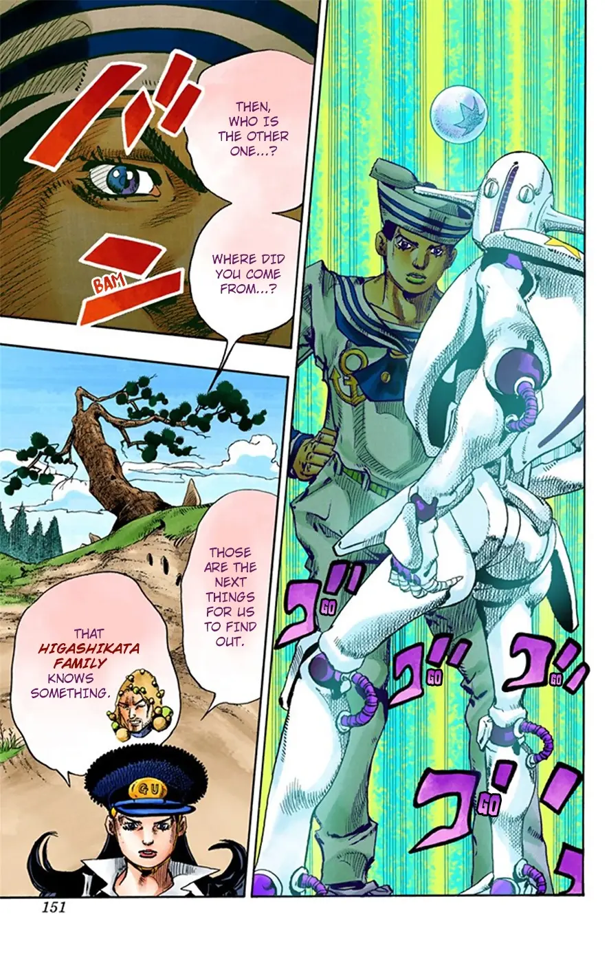 JoJo's Bizarre Adventure, Part 8: JoJolion Colored Manga, chapter 17, page 33