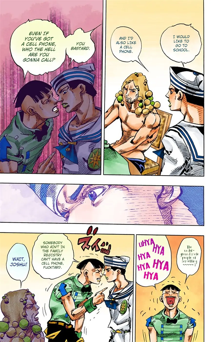 JoJo's Bizarre Adventure, Part 8: JoJolion Colored Manga, chapter 18, page 12