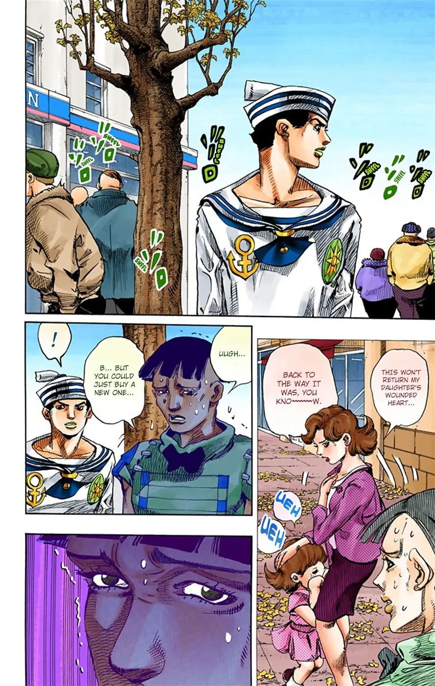 JoJo's Bizarre Adventure, Part 8: JoJolion Colored Manga, chapter 18, page 35