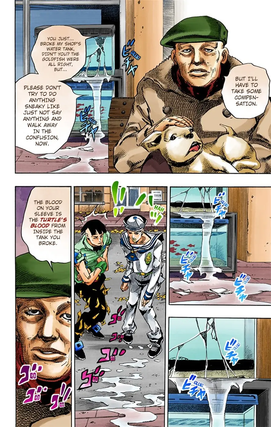 JoJo's Bizarre Adventure, Part 8: JoJolion Colored Manga, chapter 18, page 41