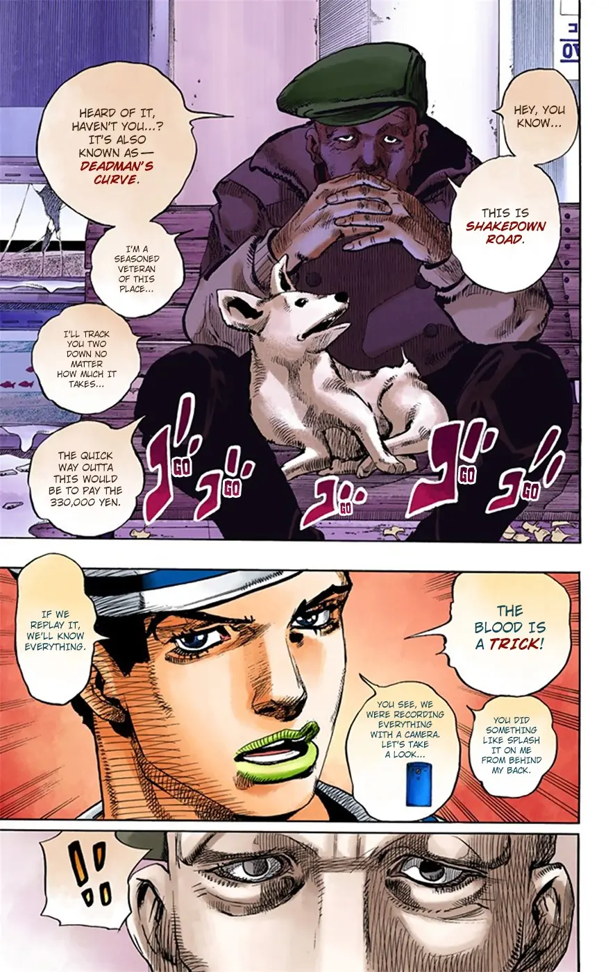 JoJo's Bizarre Adventure, Part 8: JoJolion Colored Manga, chapter 18, page 44