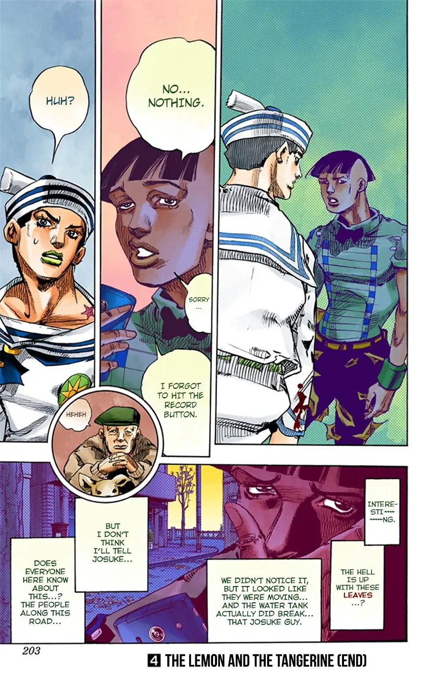 JoJo's Bizarre Adventure, Part 8: JoJolion Colored Manga, chapter 18, page 51