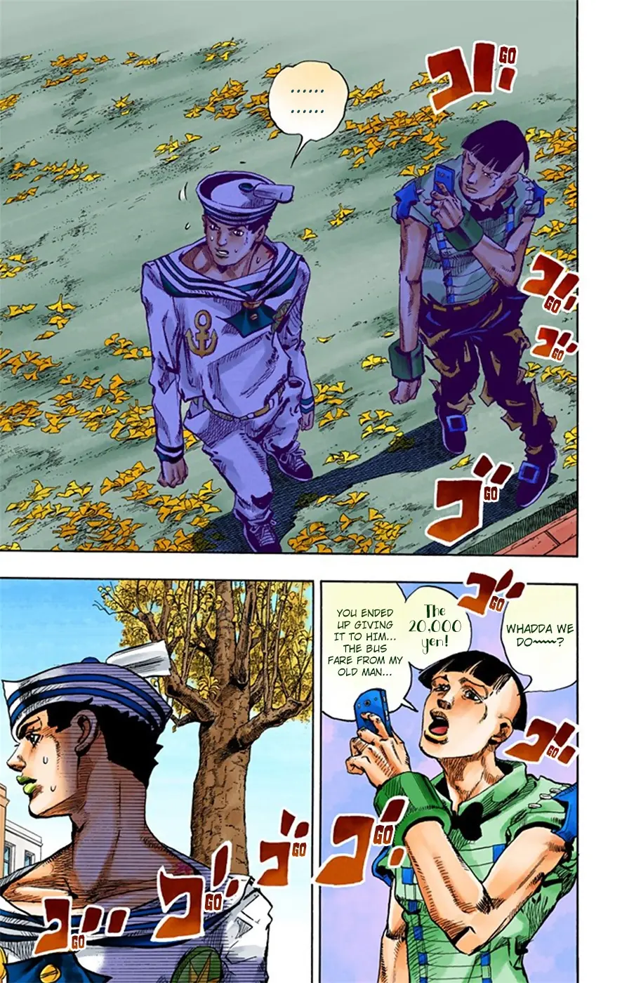 JoJo's Bizarre Adventure, Part 8: JoJolion Colored Manga, chapter 19, page 18