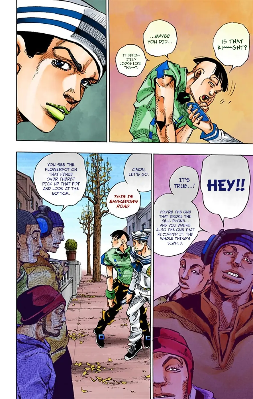 JoJo's Bizarre Adventure, Part 8: JoJolion Colored Manga, chapter 19, page 32