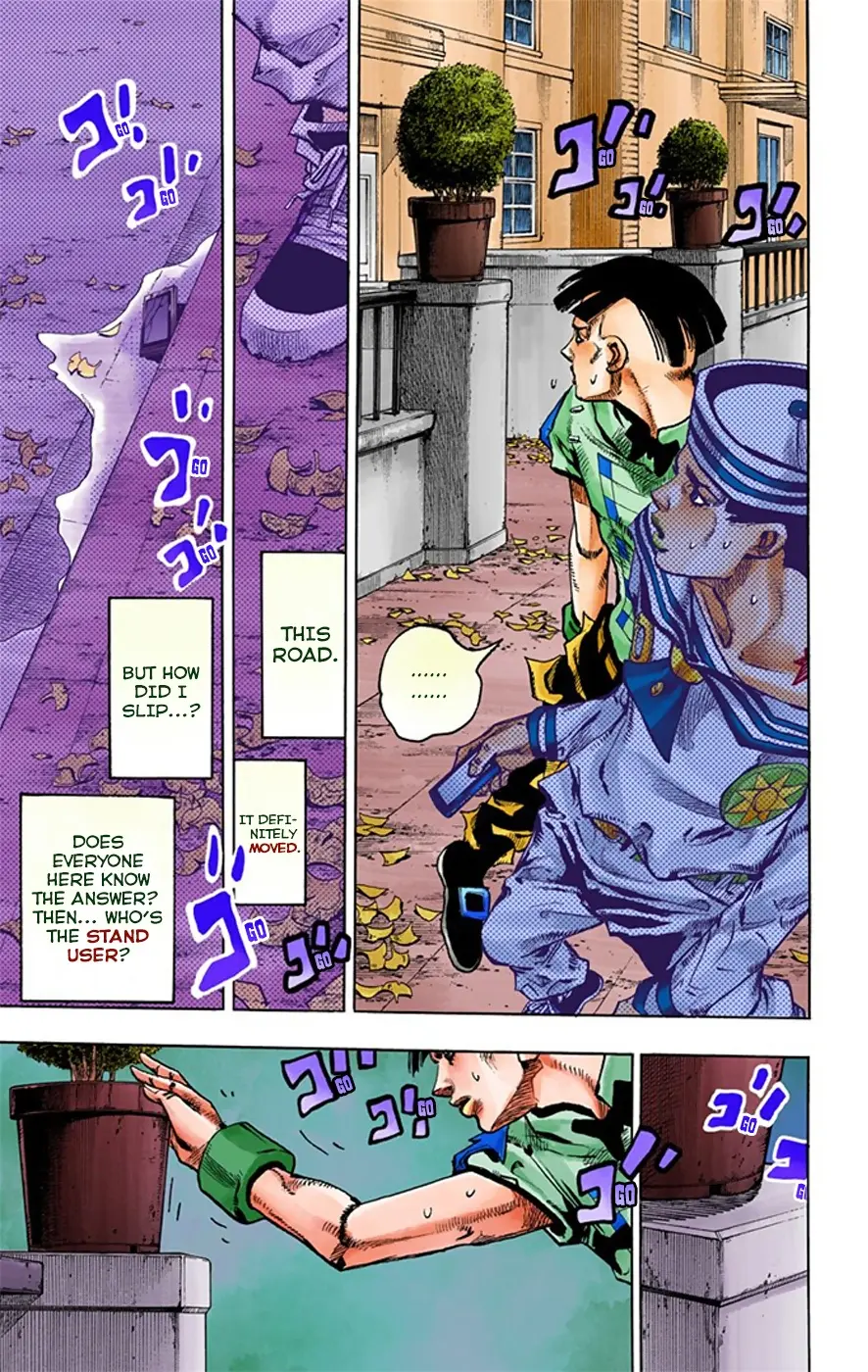 JoJo's Bizarre Adventure, Part 8: JoJolion Colored Manga, chapter 19, page 35