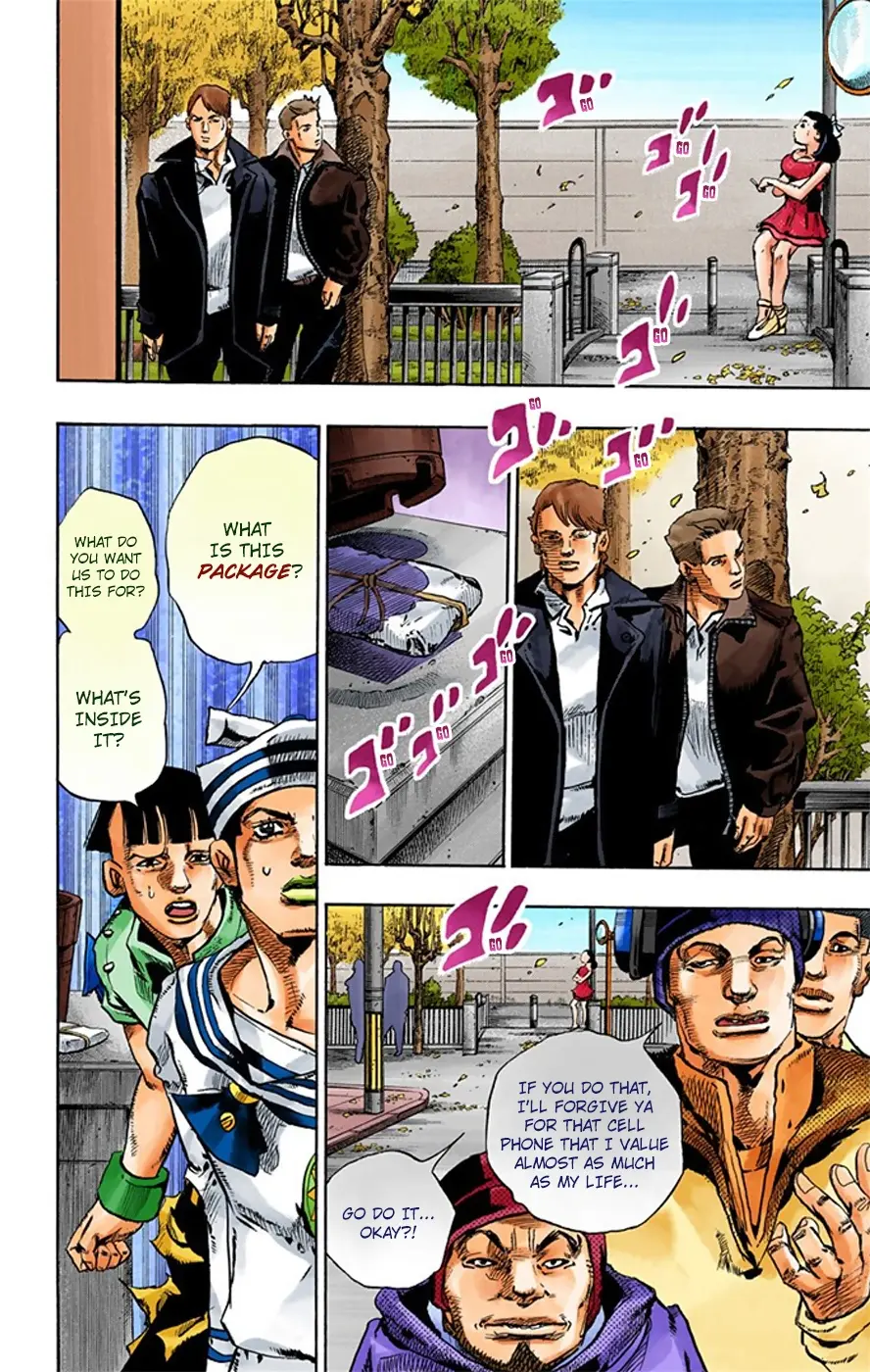 JoJo's Bizarre Adventure, Part 8: JoJolion Colored Manga, chapter 19, page 37
