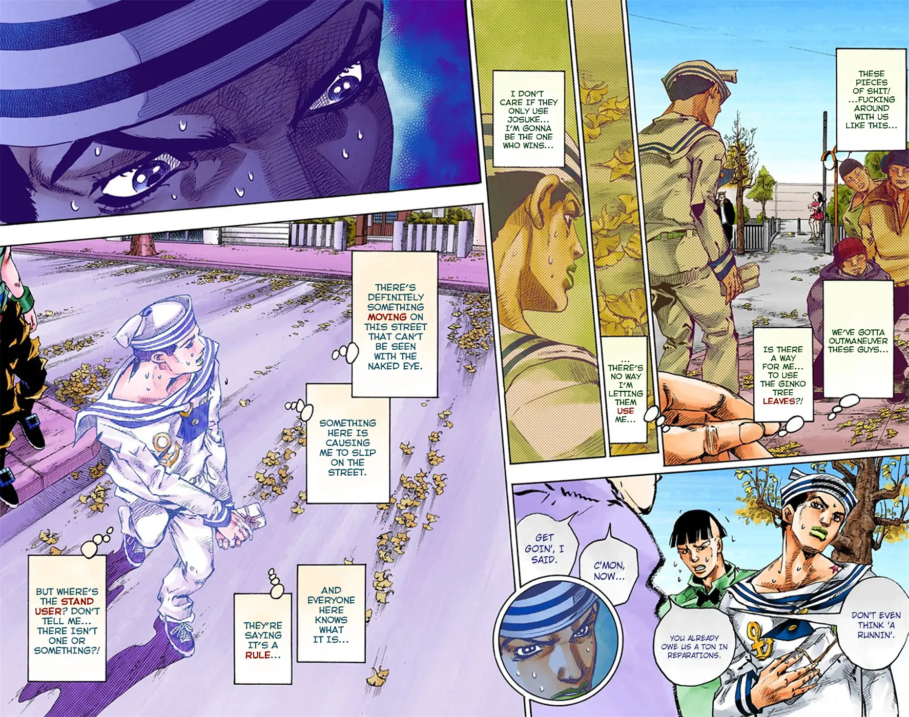 JoJo's Bizarre Adventure, Part 8: JoJolion Colored Manga, chapter 20, page 9