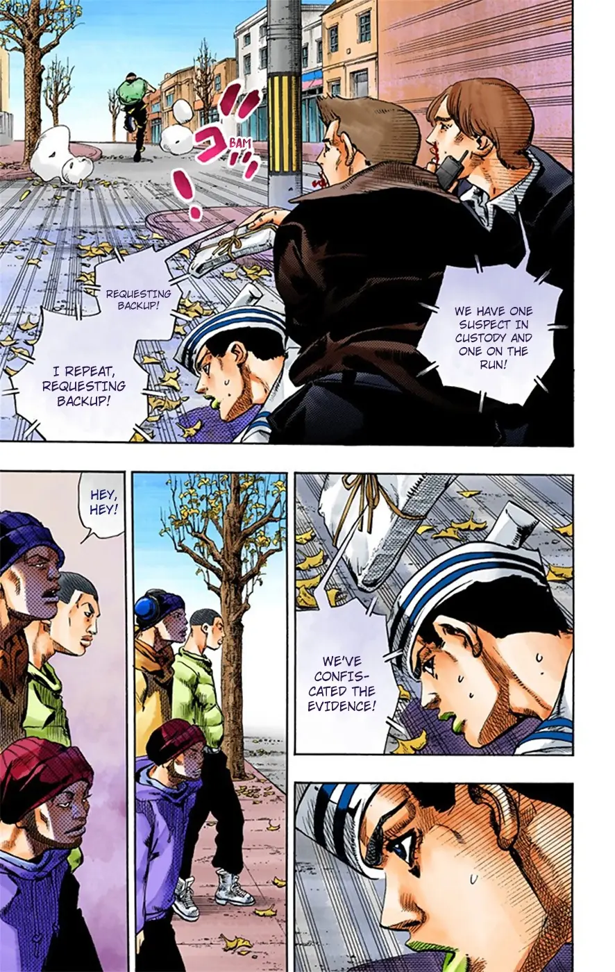 JoJo's Bizarre Adventure, Part 8: JoJolion Colored Manga, chapter 20, page 34