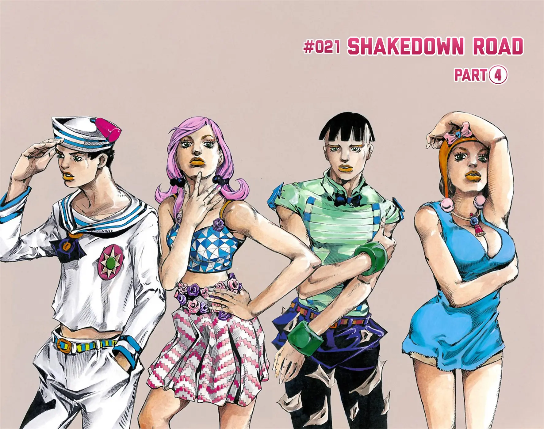 JoJo's Bizarre Adventure, Part 8: JoJolion Colored Manga, chapter 21, page 3