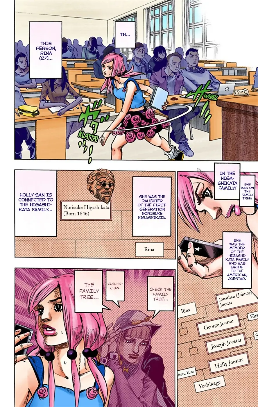 JoJo's Bizarre Adventure, Part 8: JoJolion Colored Manga, chapter 21, page 34
