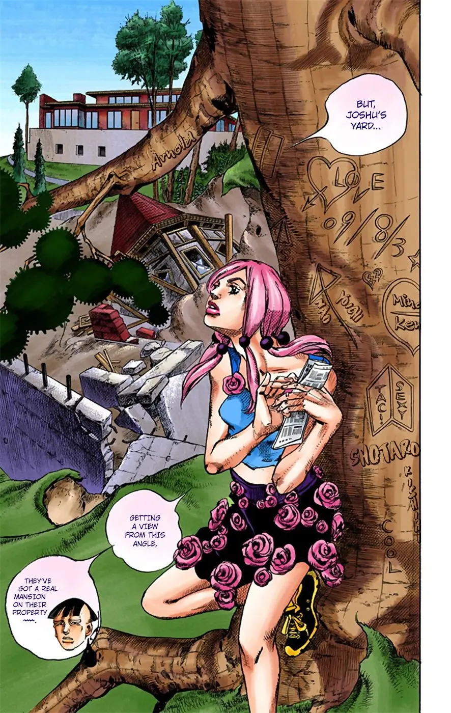 JoJo's Bizarre Adventure, Part 8: JoJolion Colored Manga, chapter 22, page 21