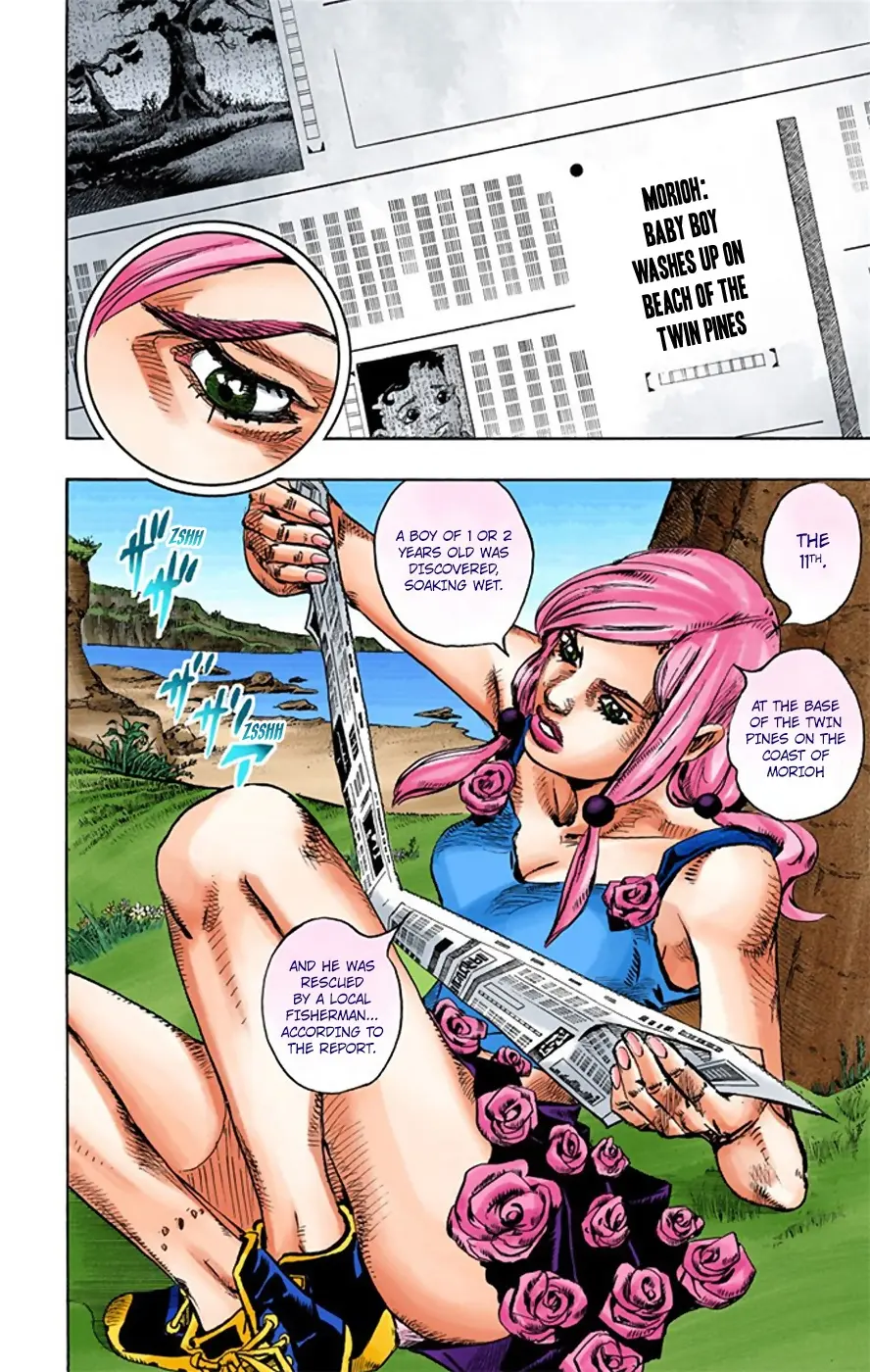 JoJo's Bizarre Adventure, Part 8: JoJolion Colored Manga, chapter 22, page 24