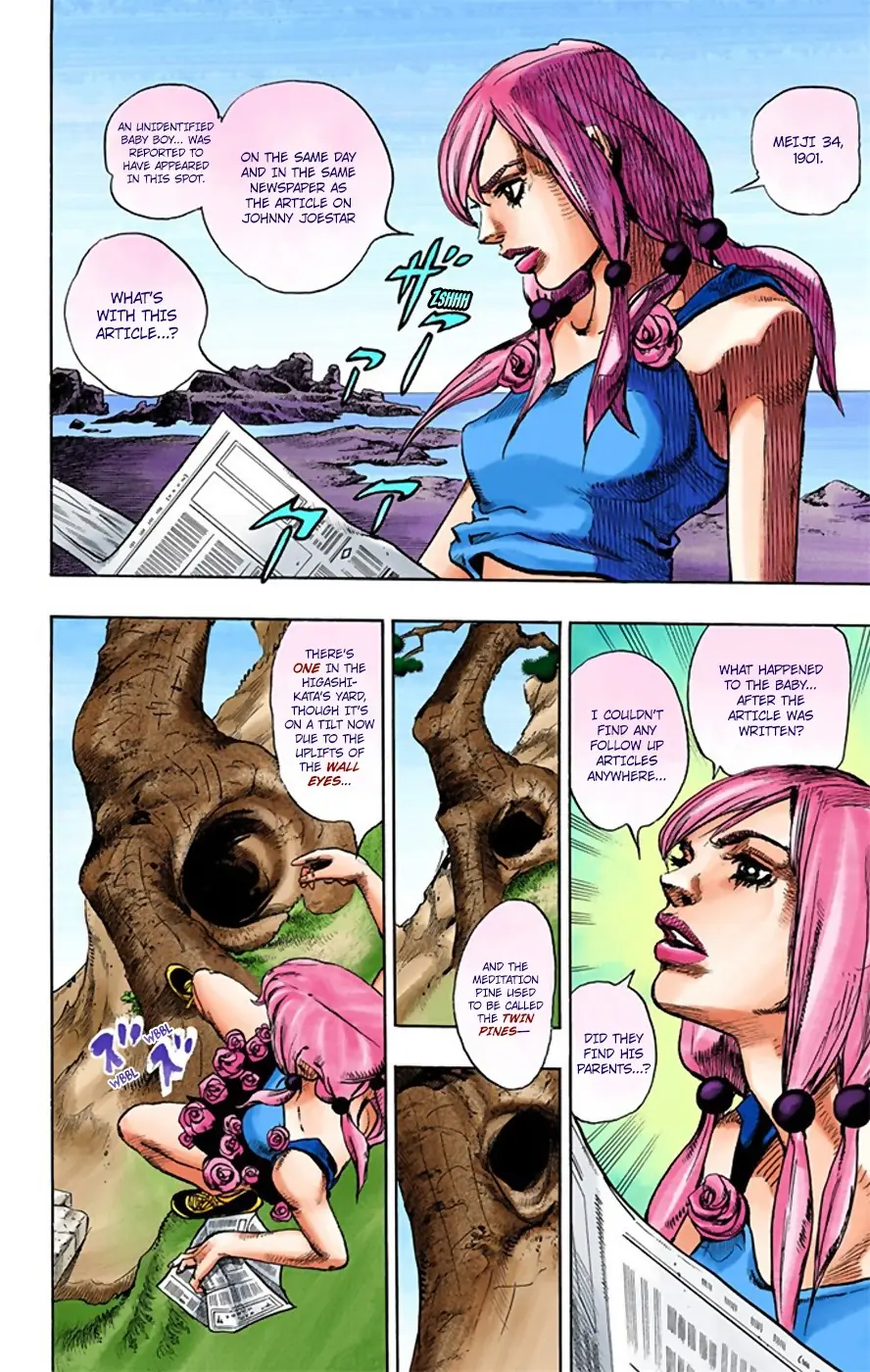 JoJo's Bizarre Adventure, Part 8: JoJolion Colored Manga, chapter 22, page 26