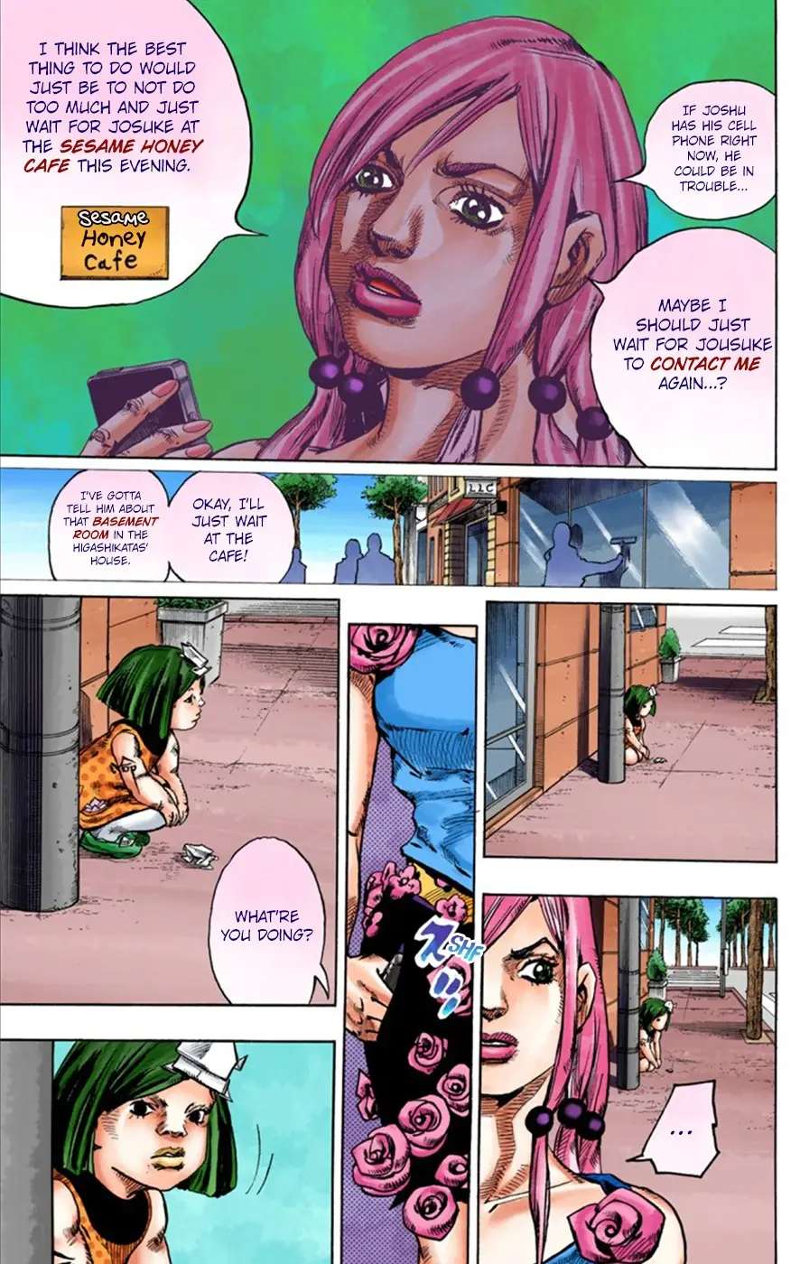 JoJo's Bizarre Adventure, Part 8: JoJolion Colored Manga, chapter 24, page 16