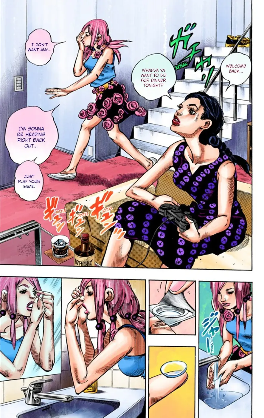 JoJo's Bizarre Adventure, Part 8: JoJolion Colored Manga, chapter 24, page 28
