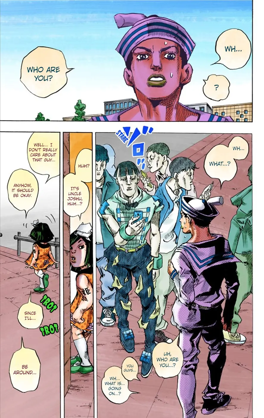 JoJo's Bizarre Adventure, Part 8: JoJolion Colored Manga, chapter 25, page 13