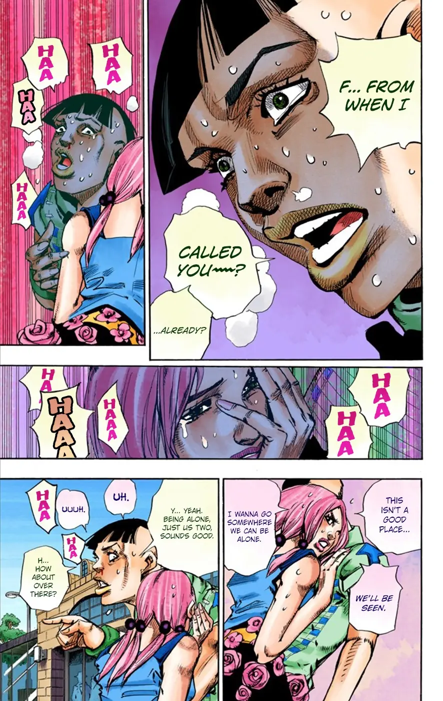 JoJo's Bizarre Adventure, Part 8: JoJolion Colored Manga, chapter 25, page 25