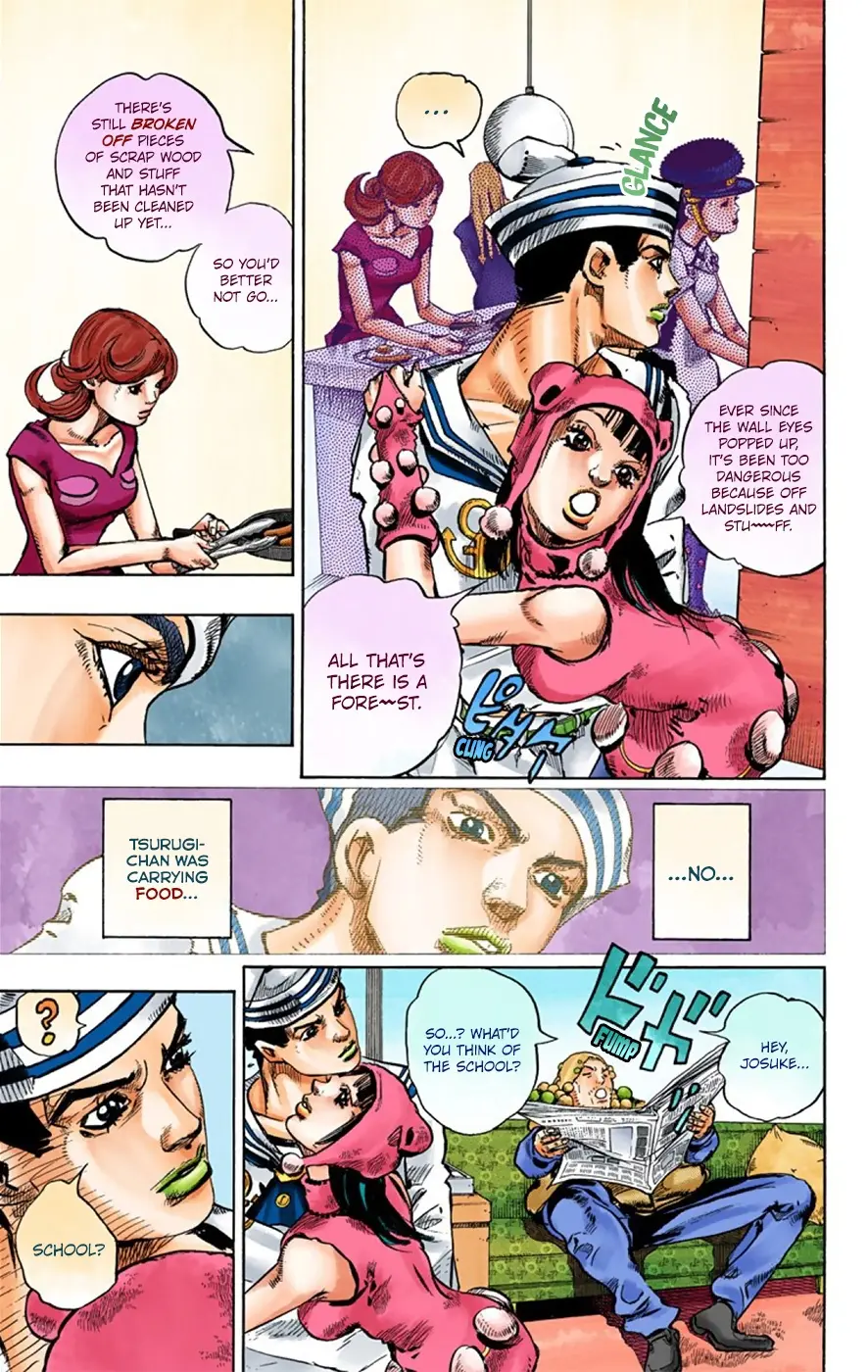 JoJo's Bizarre Adventure, Part 8: JoJolion Colored Manga, chapter 27, page 12