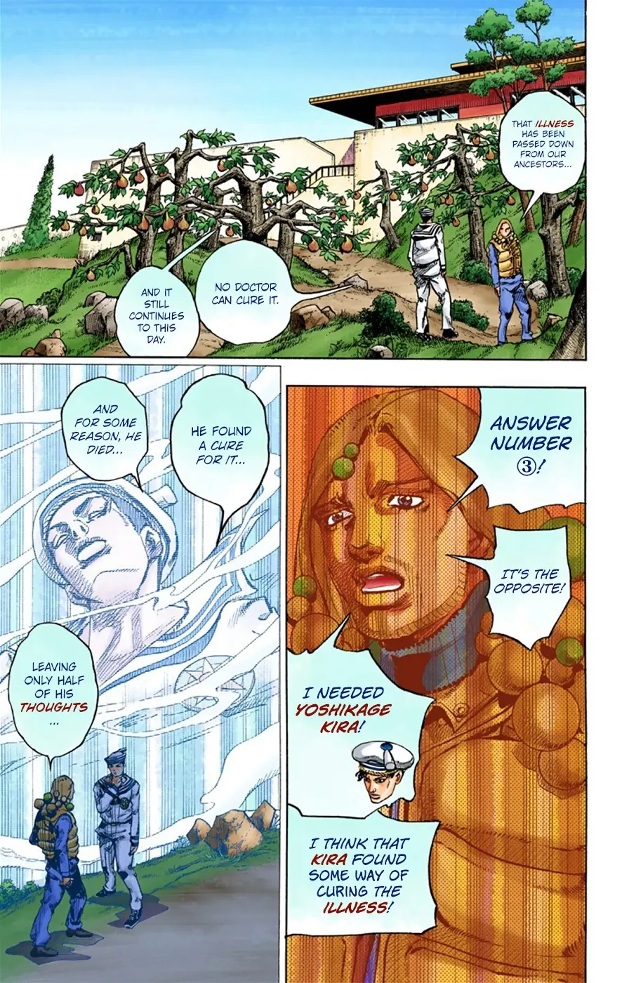 JoJo's Bizarre Adventure, Part 8: JoJolion Colored Manga, chapter 27, page 28