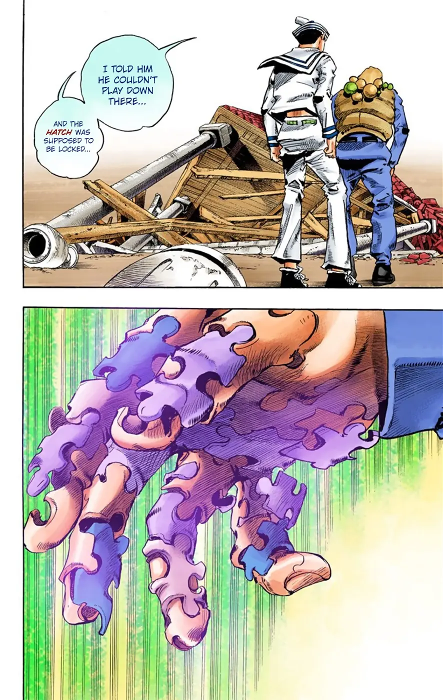 JoJo's Bizarre Adventure, Part 8: JoJolion Colored Manga, chapter 27, page 35