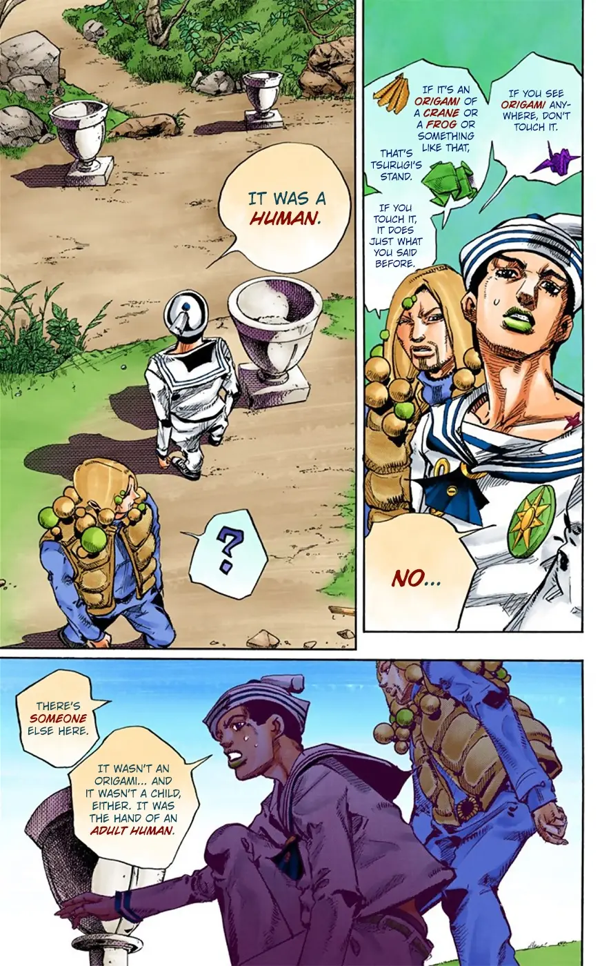 JoJo's Bizarre Adventure, Part 8: JoJolion Colored Manga, chapter 27, page 40