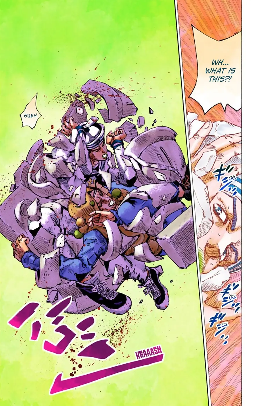 JoJo's Bizarre Adventure, Part 8: JoJolion Colored Manga, chapter 27, page 47