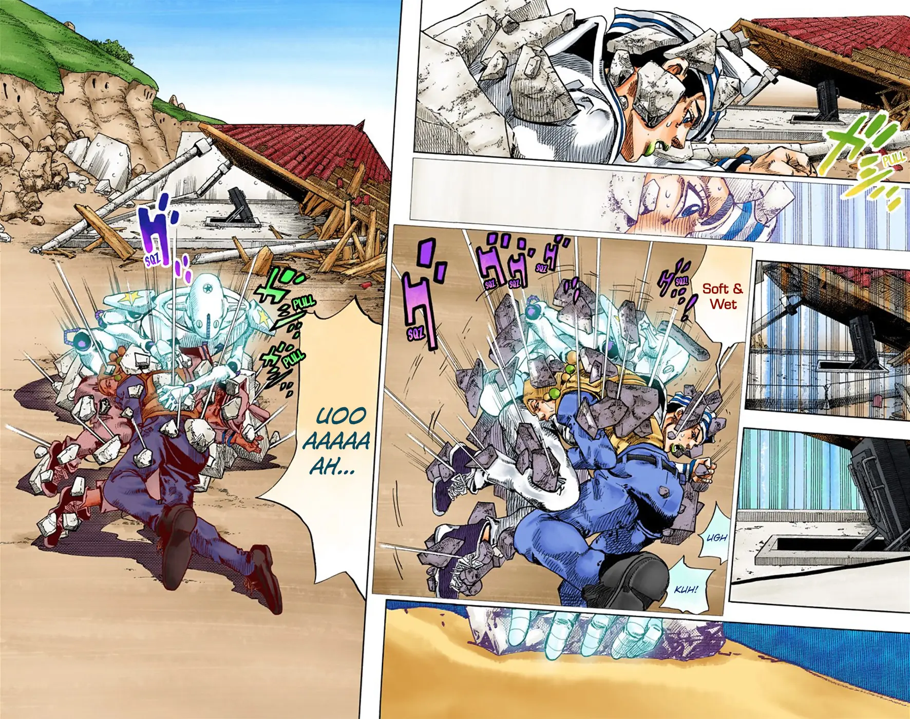 JoJo's Bizarre Adventure, Part 8: JoJolion Colored Manga, chapter 28, page 3