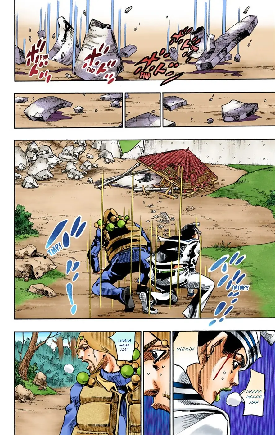 JoJo's Bizarre Adventure, Part 8: JoJolion Colored Manga, chapter 28, page 12
