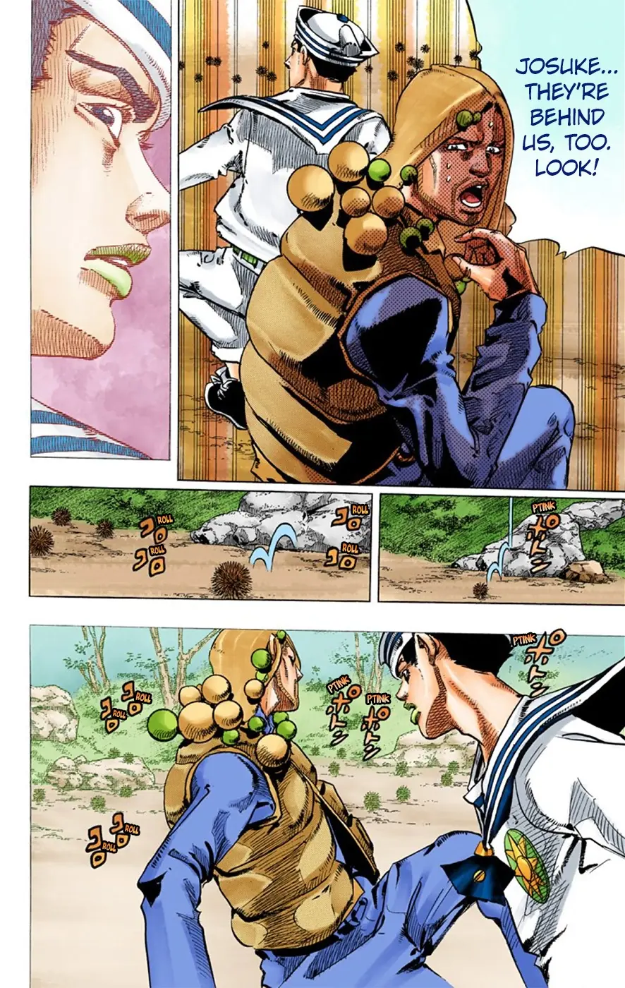 JoJo's Bizarre Adventure, Part 8: JoJolion Colored Manga, chapter 28, page 29