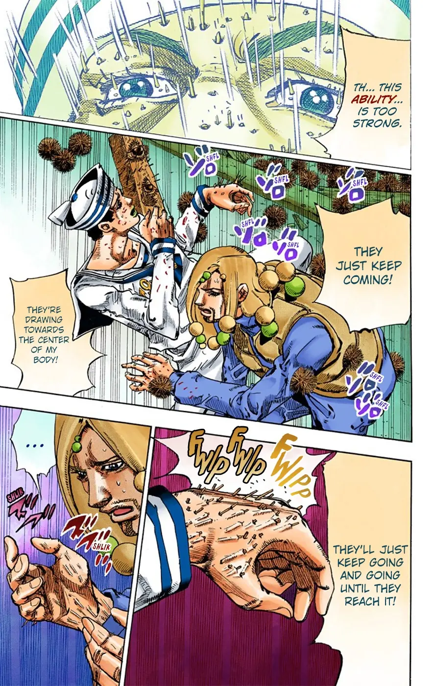 JoJo's Bizarre Adventure, Part 8: JoJolion Colored Manga, chapter 29, page 11