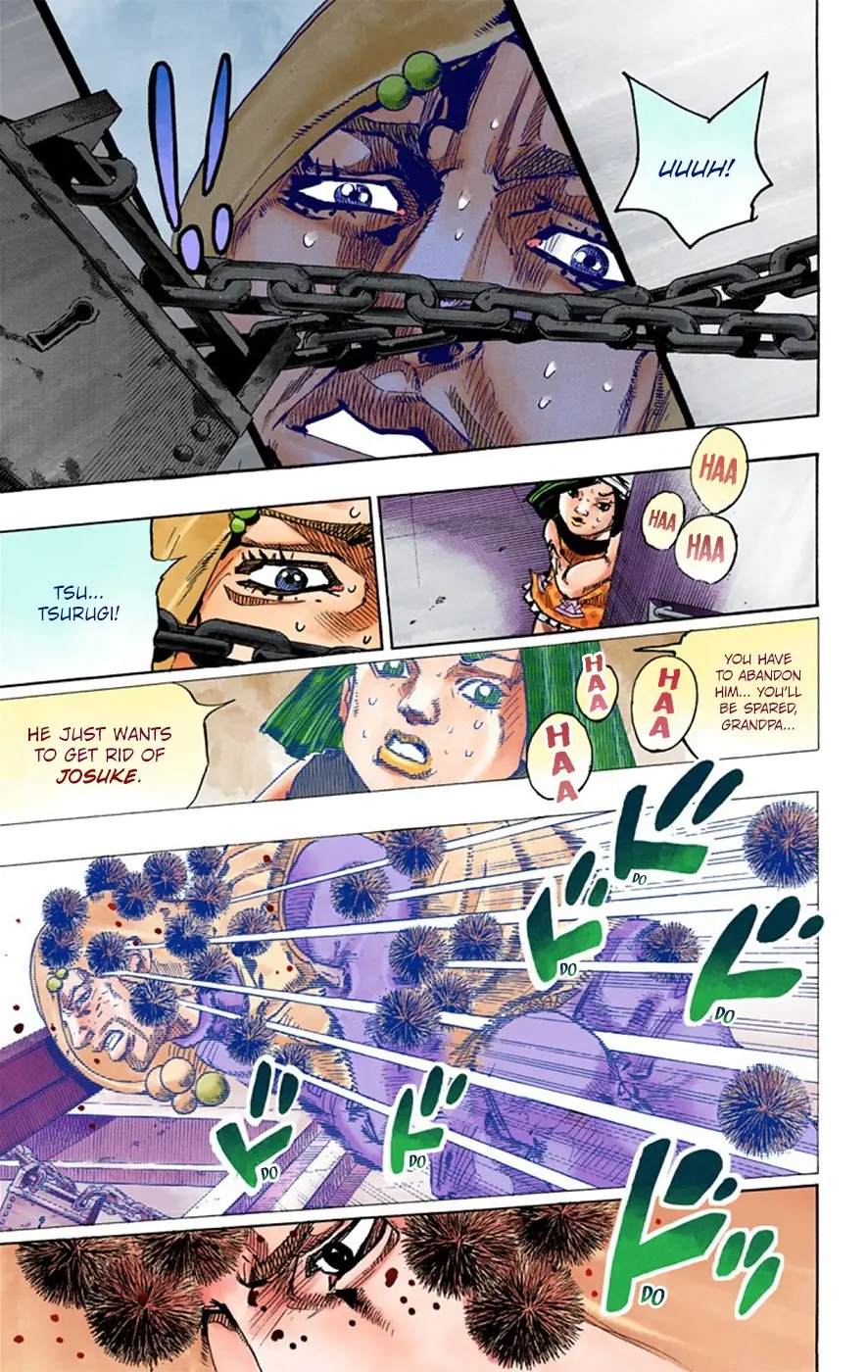 JoJo's Bizarre Adventure, Part 8: JoJolion Colored Manga, chapter 29, page 15