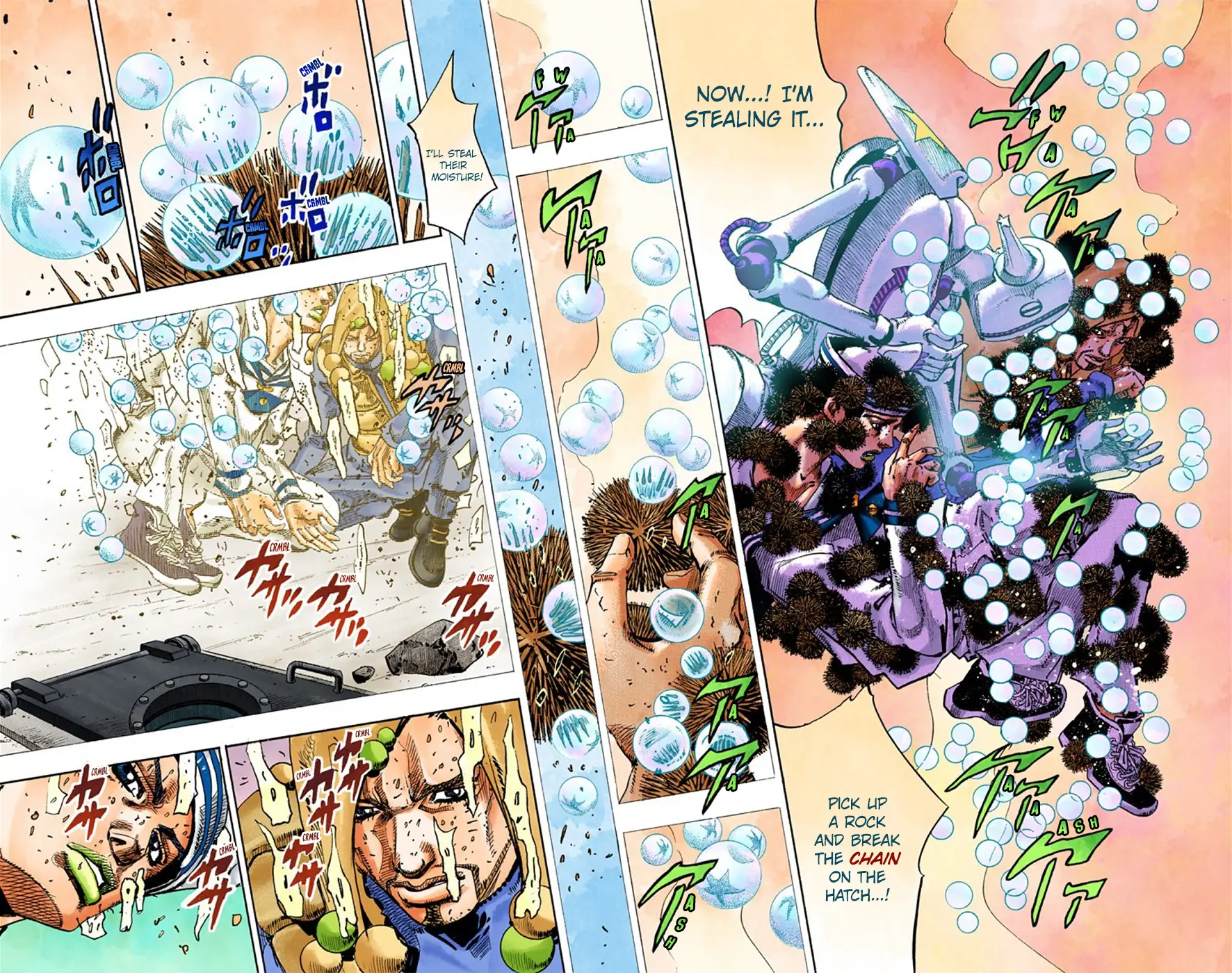 JoJo's Bizarre Adventure, Part 8: JoJolion Colored Manga, chapter 29, page 19