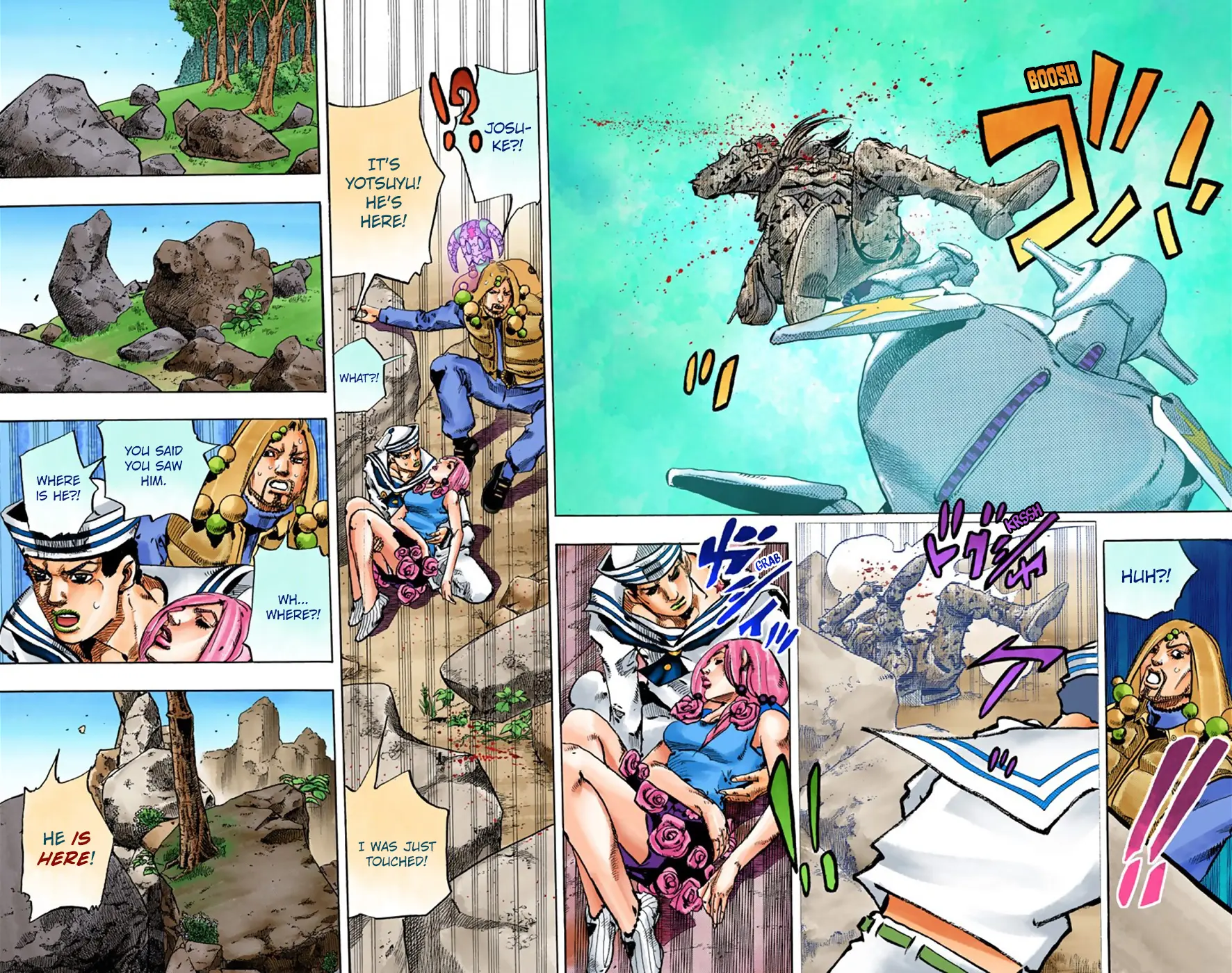 JoJo's Bizarre Adventure, Part 8: JoJolion Colored Manga, chapter 30, page 37