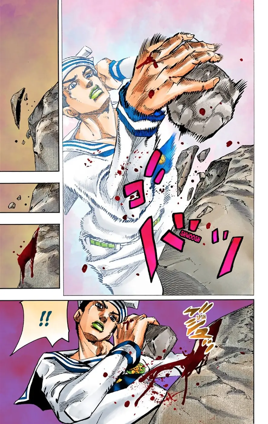 JoJo's Bizarre Adventure, Part 8: JoJolion Colored Manga, chapter 31, page 19