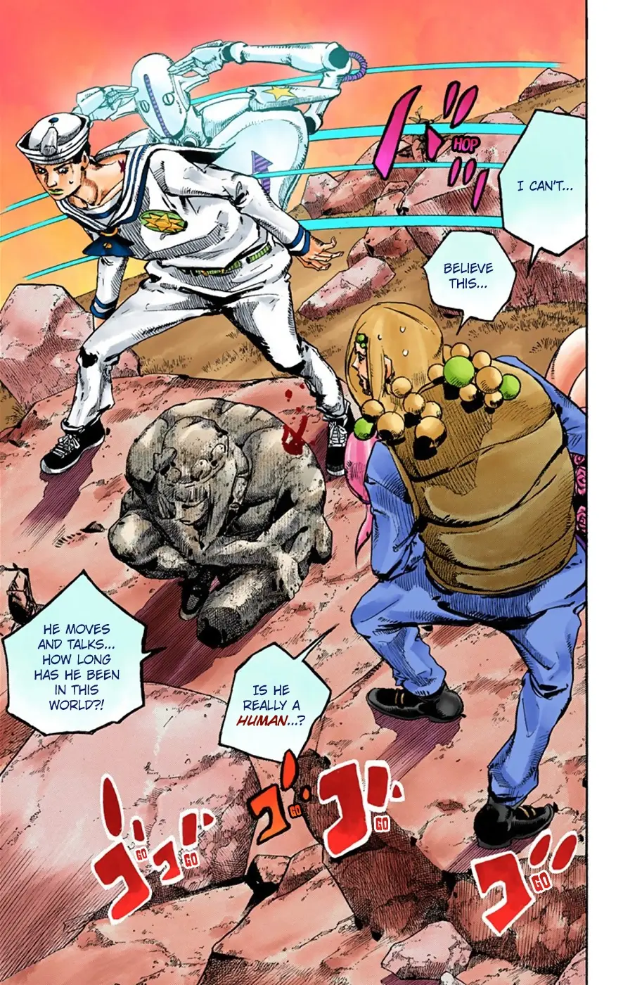 JoJo's Bizarre Adventure, Part 8: JoJolion Colored Manga, chapter 31, page 21