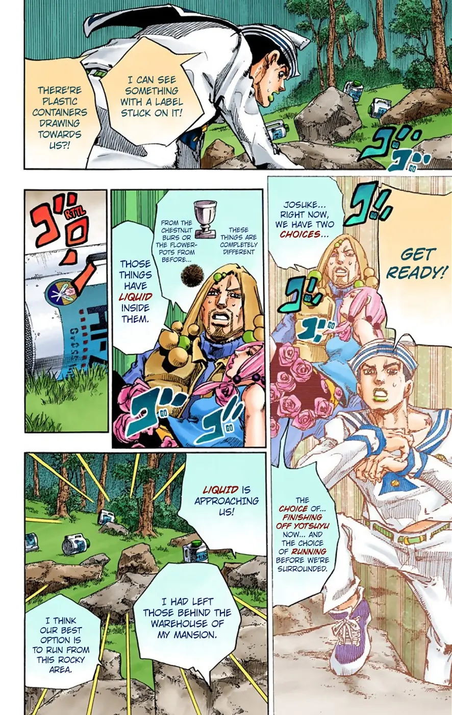 JoJo's Bizarre Adventure, Part 8: JoJolion Colored Manga, chapter 31, page 23