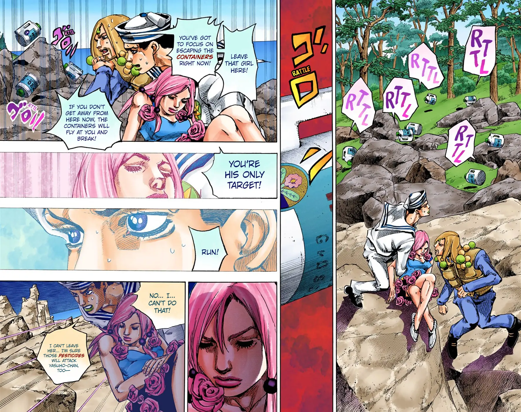 JoJo's Bizarre Adventure, Part 8: JoJolion Colored Manga, chapter 31, page 33