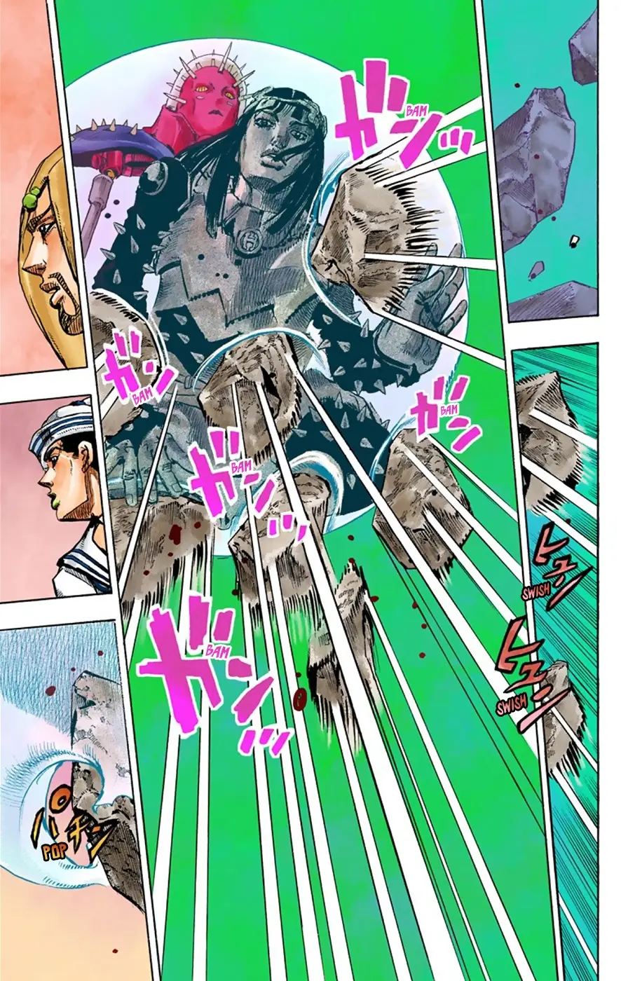 JoJo's Bizarre Adventure, Part 8: JoJolion Colored Manga, chapter 31, page 42