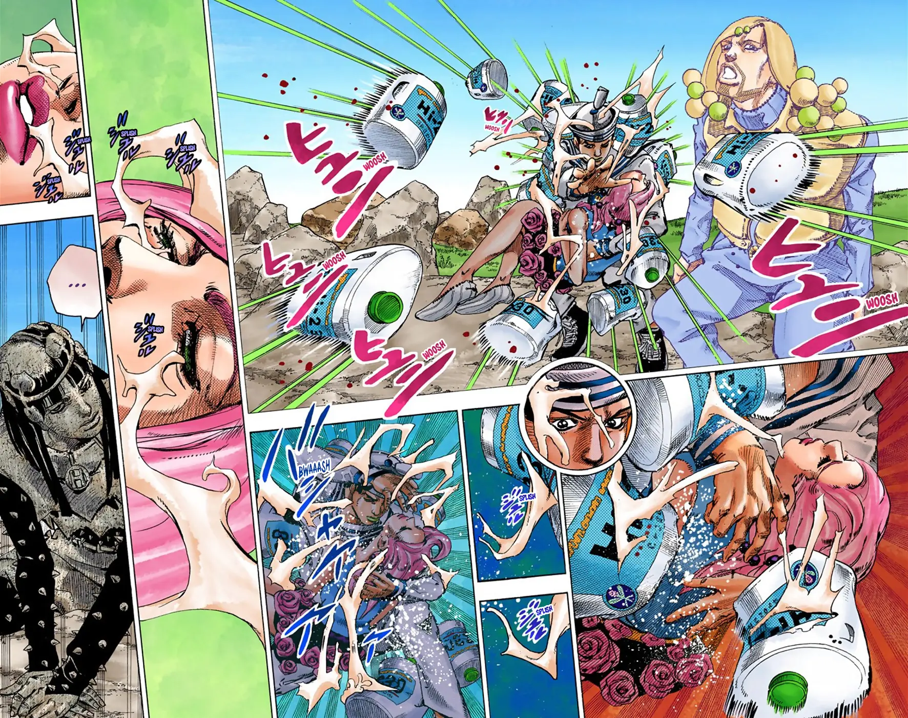 JoJo's Bizarre Adventure, Part 8: JoJolion Colored Manga, chapter 32, page 4