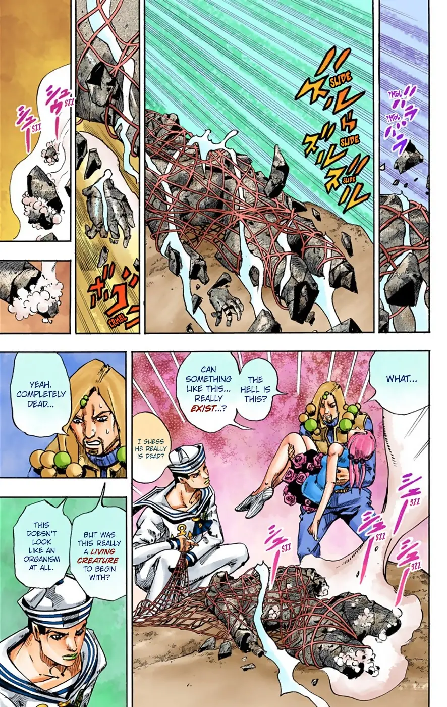 JoJo's Bizarre Adventure, Part 8: JoJolion Colored Manga, chapter 32, page 28