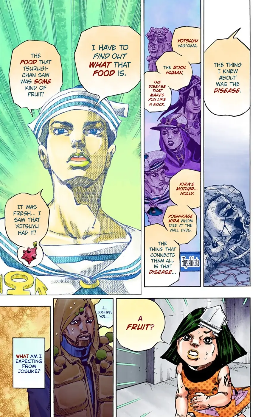 JoJo's Bizarre Adventure, Part 8: JoJolion Colored Manga, chapter 32, page 41