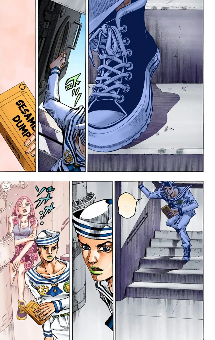 JoJo's Bizarre Adventure, Part 8: JoJolion Colored Manga, chapter 33, page 8
