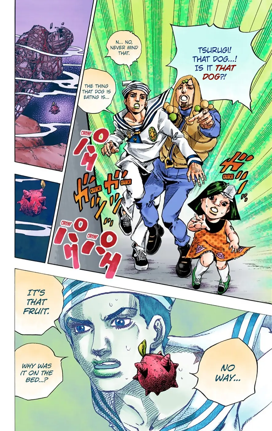 JoJo's Bizarre Adventure, Part 8: JoJolion Colored Manga, chapter 33, page 17