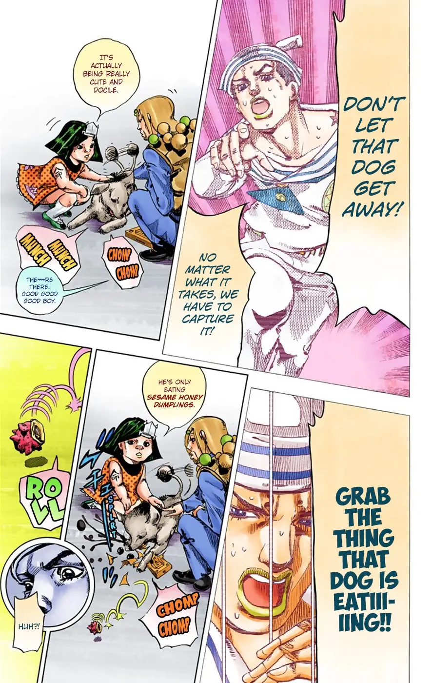 JoJo's Bizarre Adventure, Part 8: JoJolion Colored Manga, chapter 33, page 18