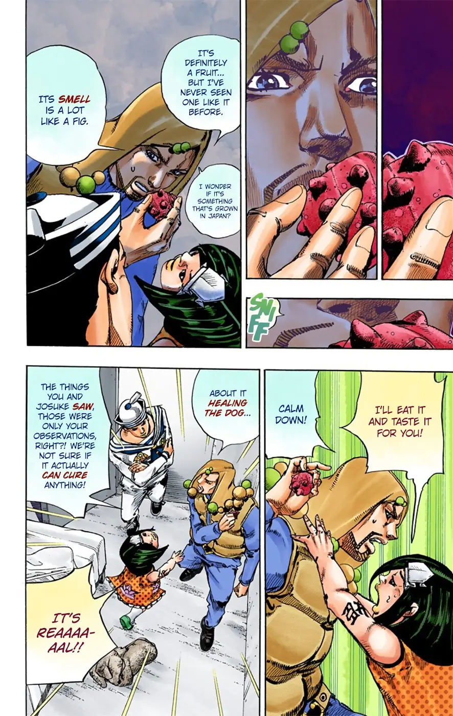 JoJo's Bizarre Adventure, Part 8: JoJolion Colored Manga, chapter 33, page 21