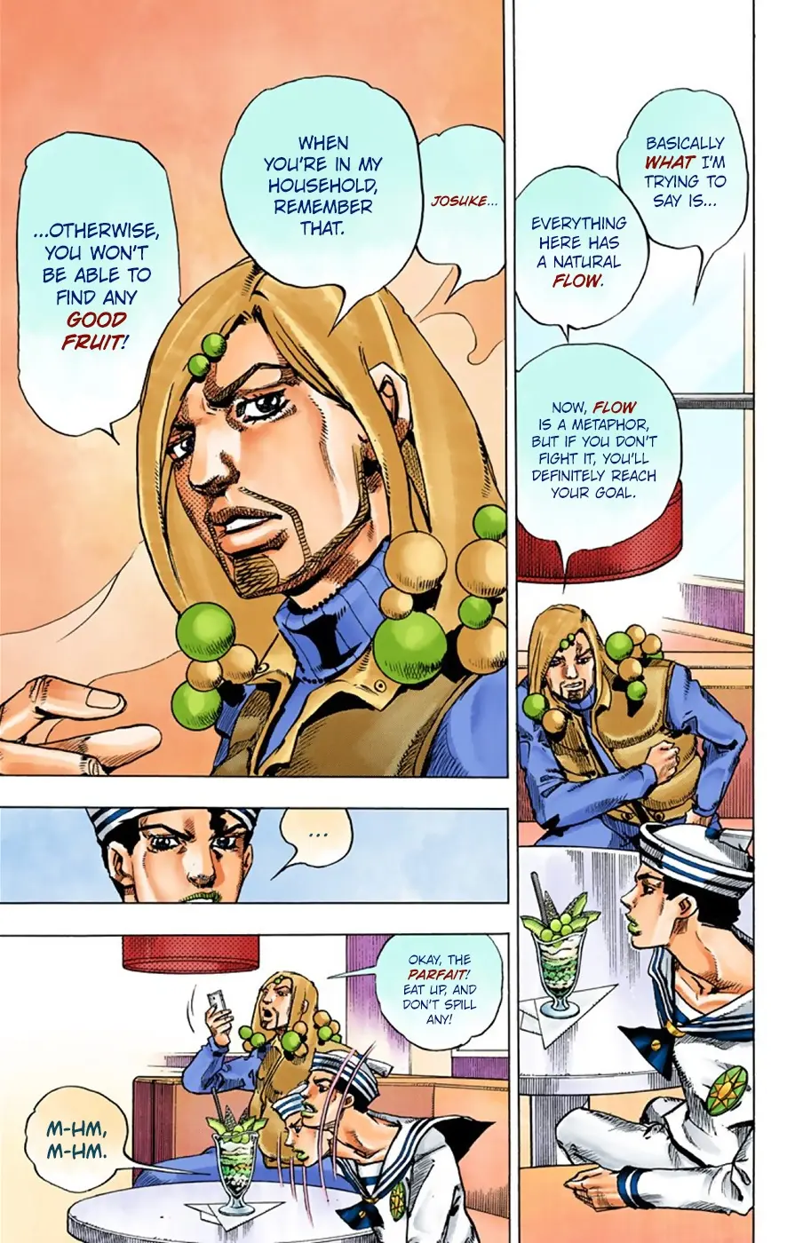JoJo's Bizarre Adventure, Part 8: JoJolion Colored Manga, chapter 33, page 34