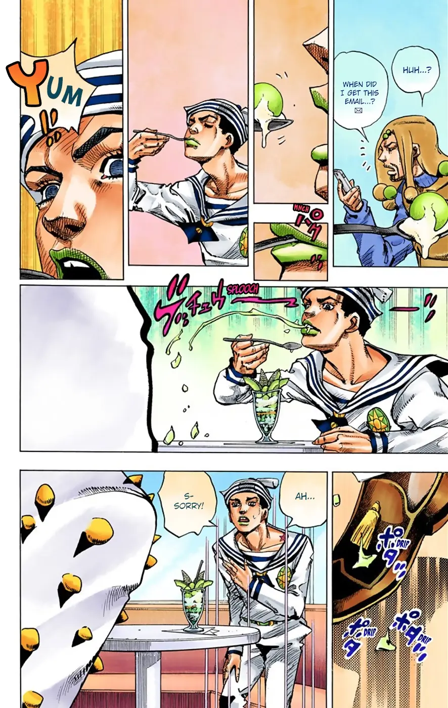 JoJo's Bizarre Adventure, Part 8: JoJolion Colored Manga, chapter 33, page 35