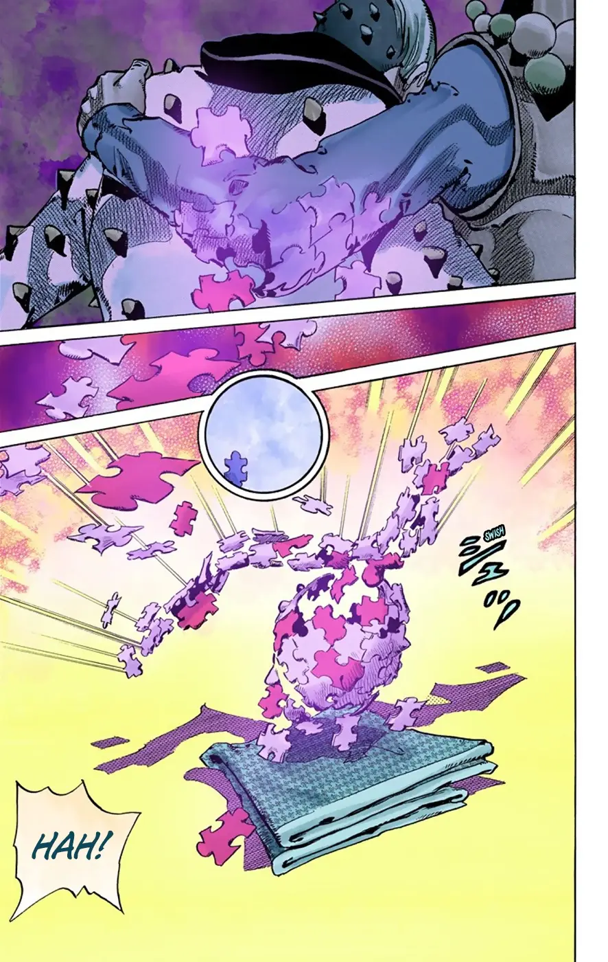 JoJo's Bizarre Adventure, Part 8: JoJolion Colored Manga, chapter 33, page 46