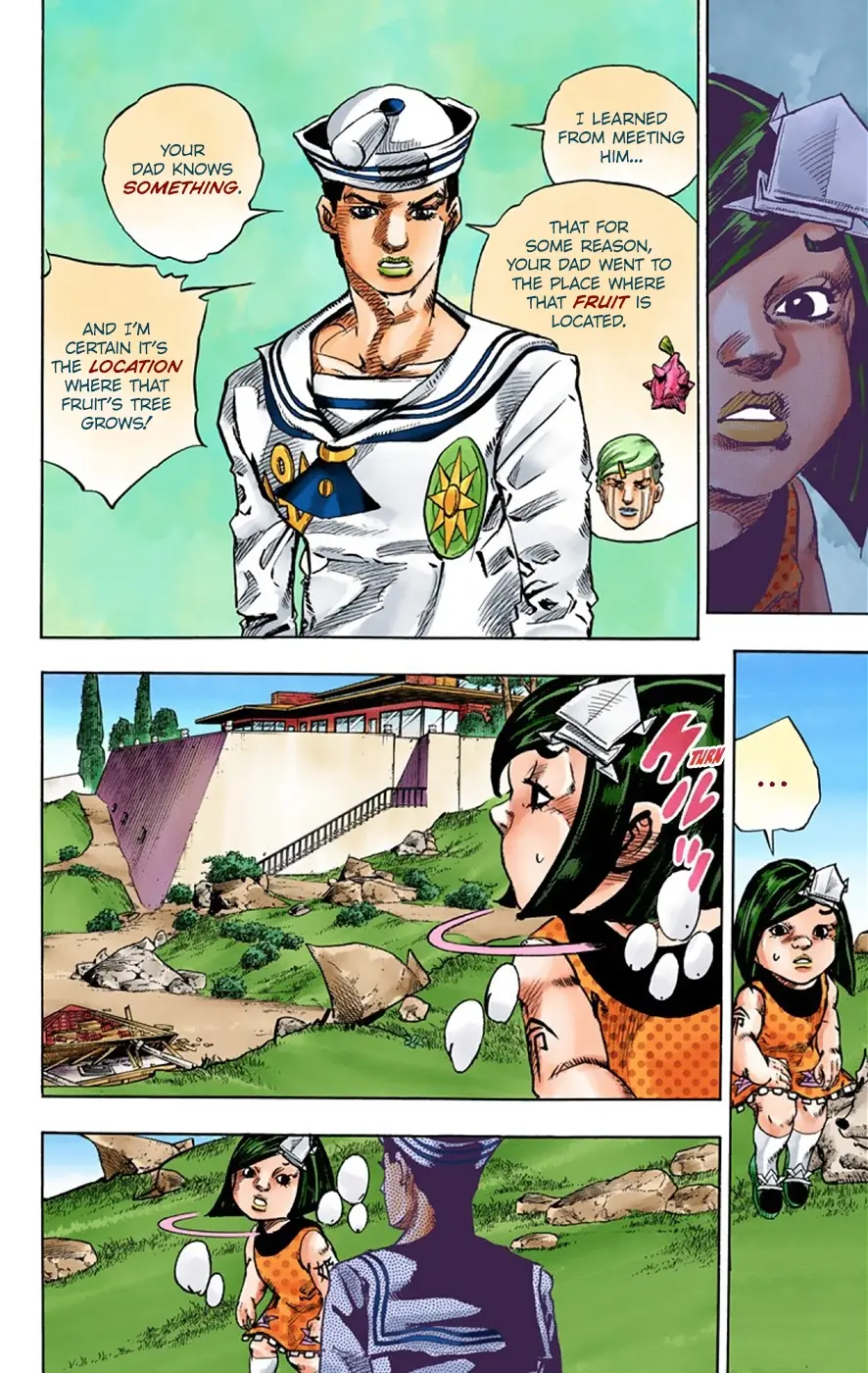 JoJo's Bizarre Adventure, Part 8: JoJolion Colored Manga, chapter 34, page 15